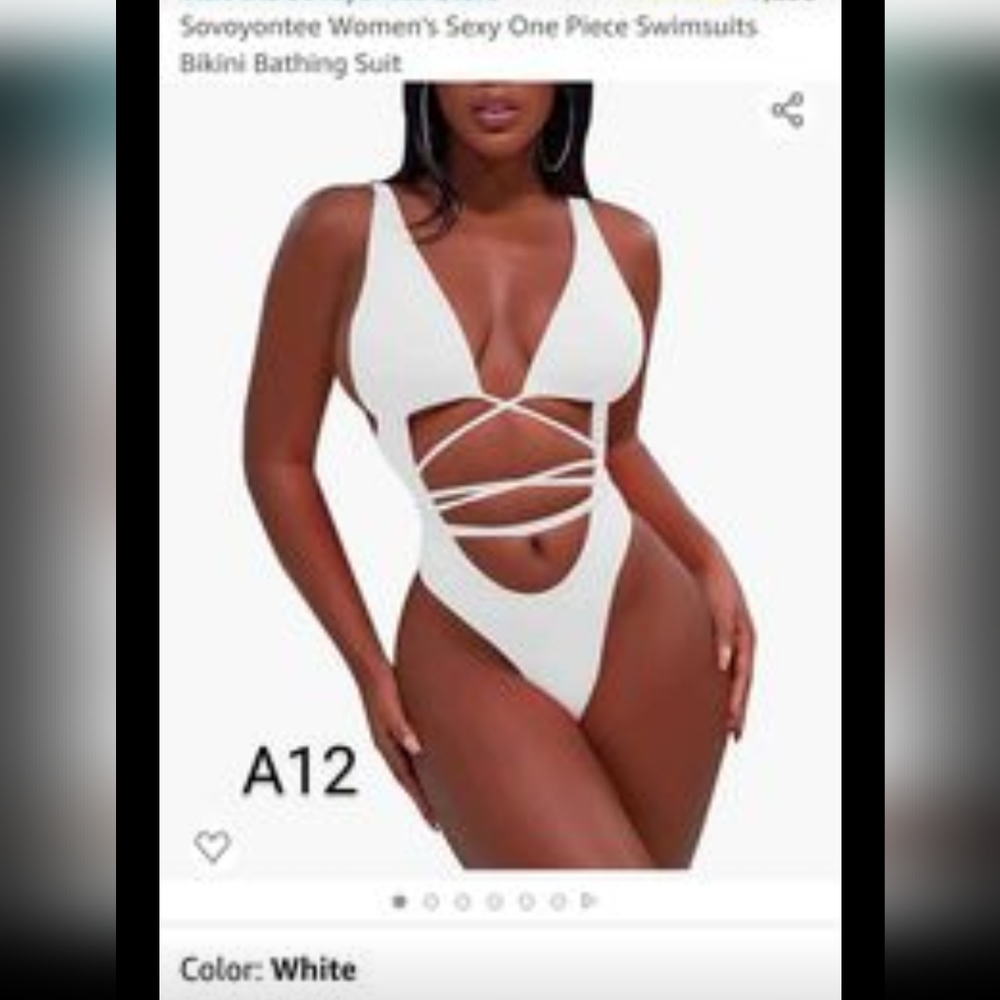 Brand New Sovoyontee Swimsuit Small A12